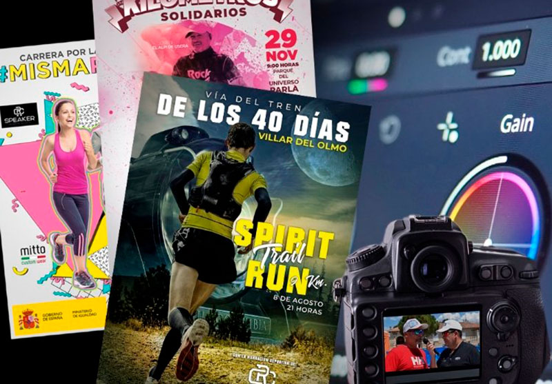 Diseño de imagen corporativa para eventos deportivos en Toledo