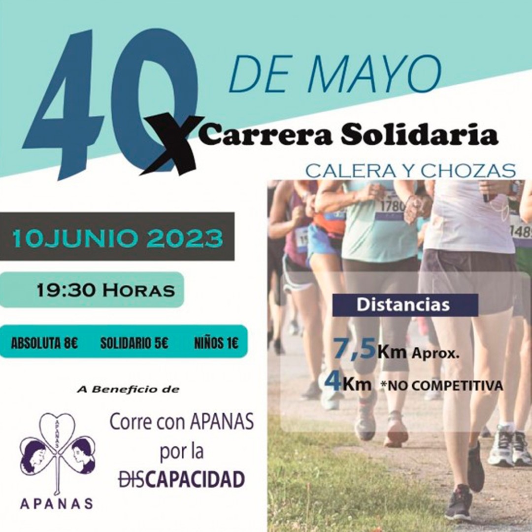 Slider X Carrera Solidaria 40 de Mayo